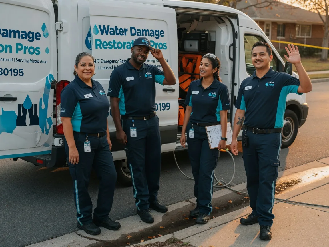 Water Damage Restoration company in Saratoga, TX